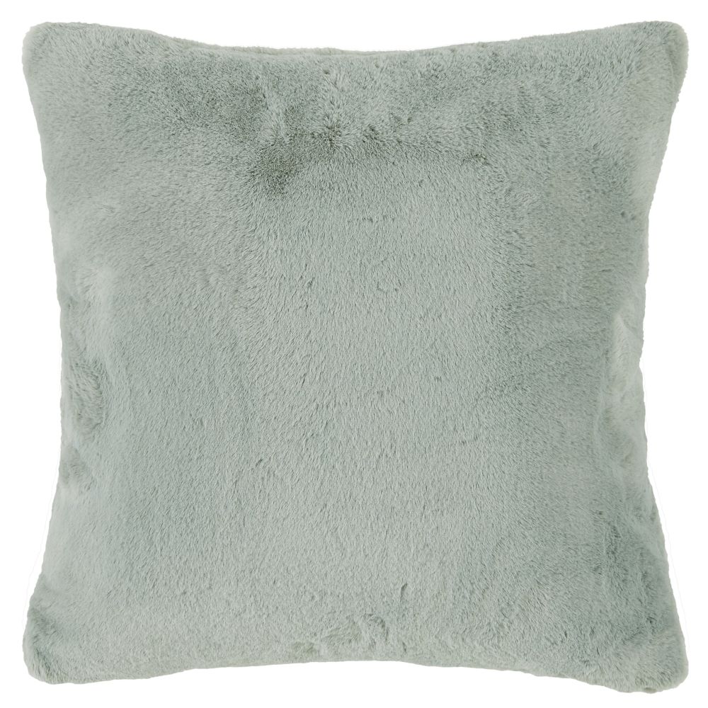 Coussin imitation fourrure bleu céladon 180x150 Coussin imitation fourrure bleu céladon 180x150