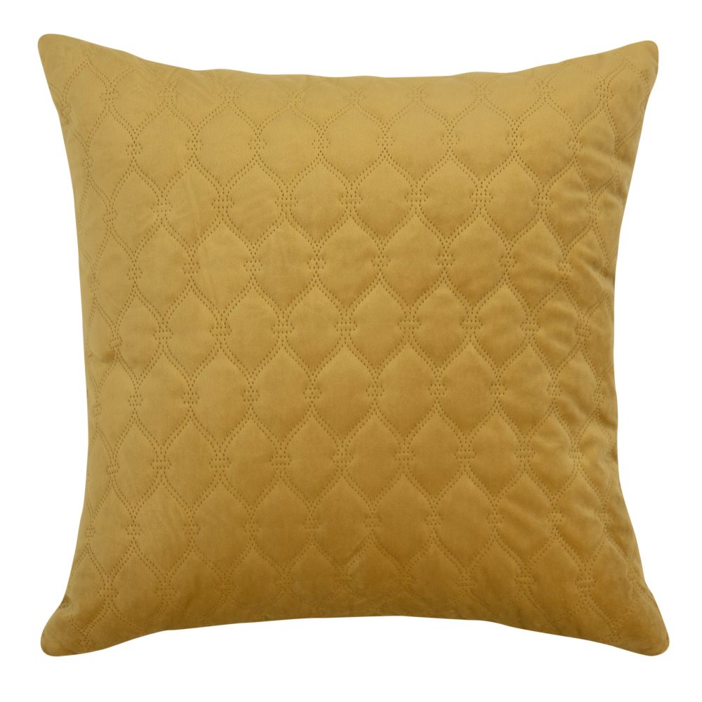 Coussin jaune moutarde 45x45 Coussin jaune moutarde 45x45
