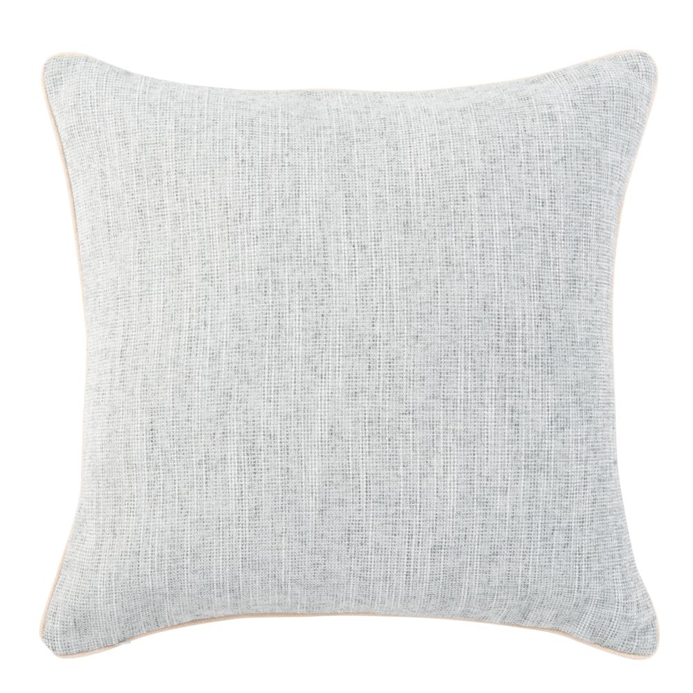 Coussin tissé jacquard gris clair 50x50 Coussin tissé jacquard gris clair 50x50