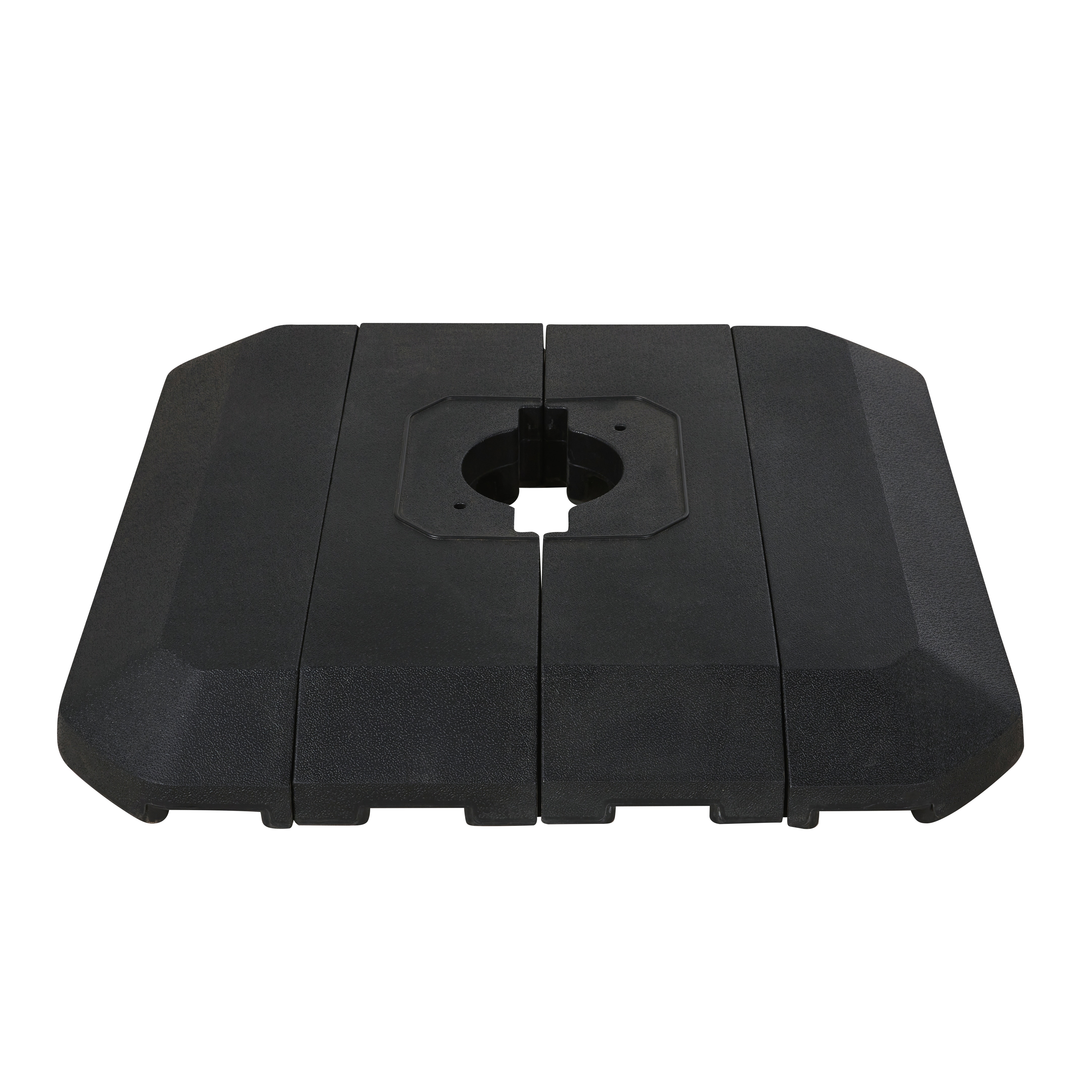 Dalles noires pour parasol déporté (x4)