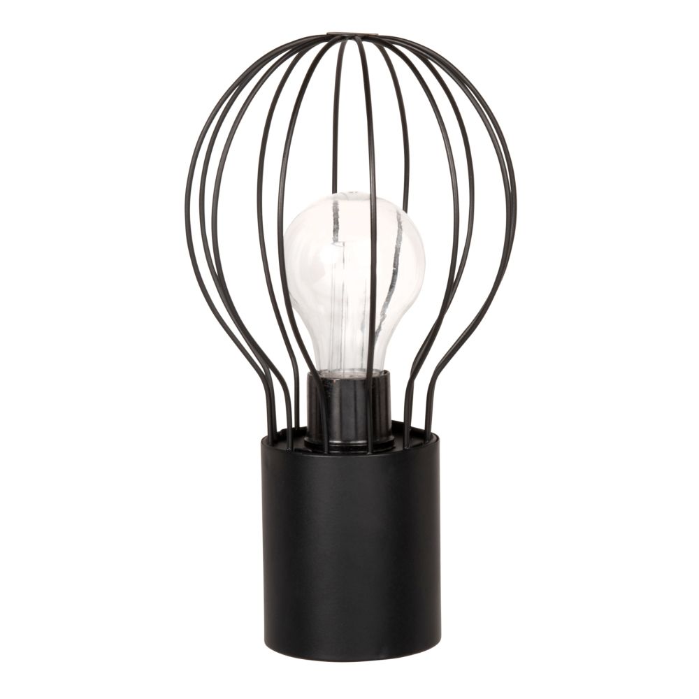 Déco lumineuse montgolfière noire Déco lumineuse montgolfière noire