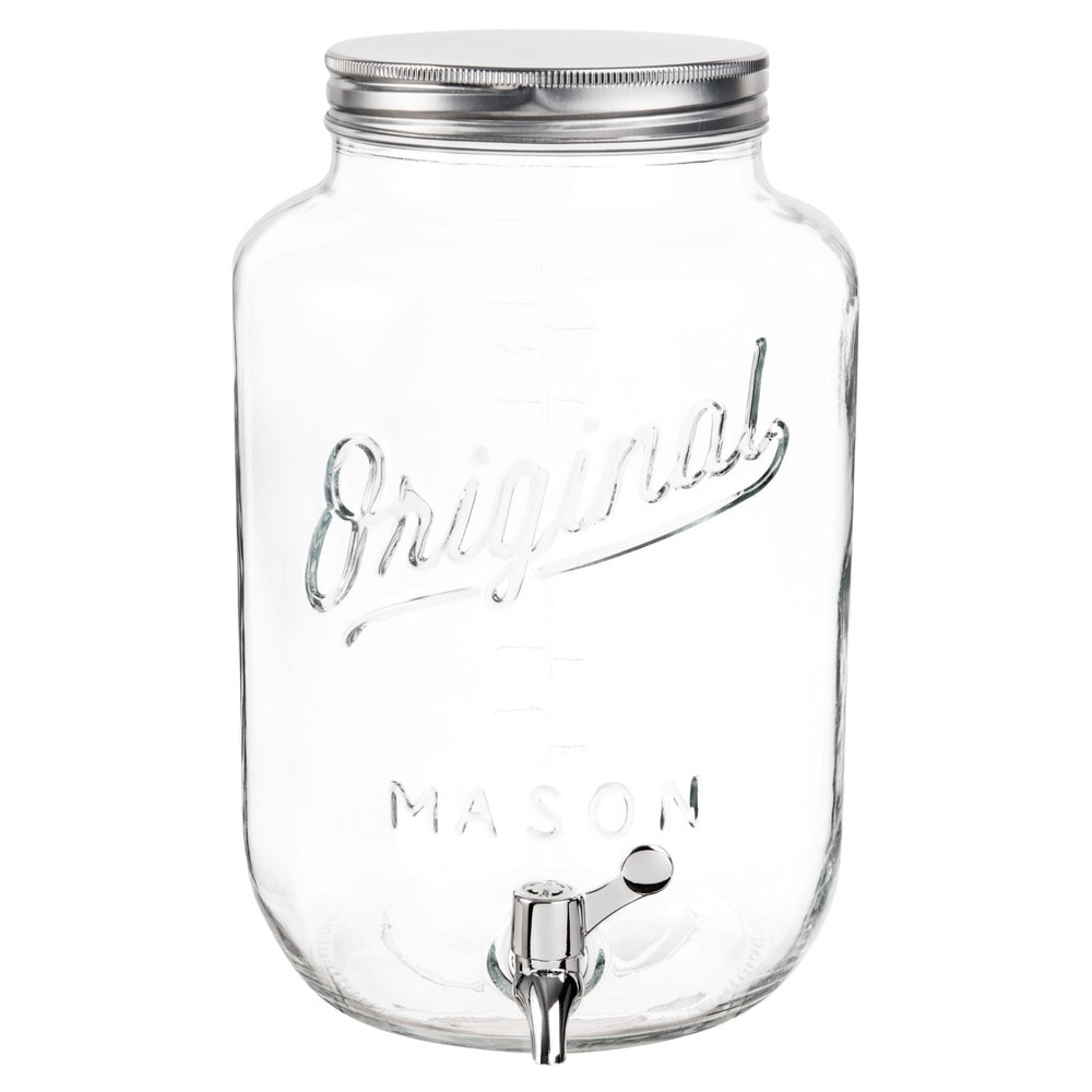 Distributeur de boisson vintage en verre Distributeur de boisson vintage en verre