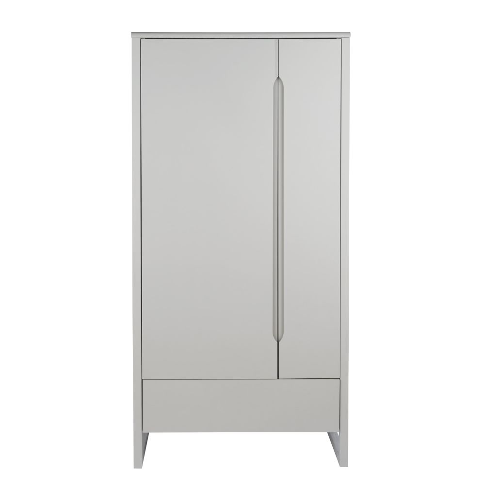 Dressing 2 portes 1 tiroir gris Dressing 2 portes 1 tiroir gris