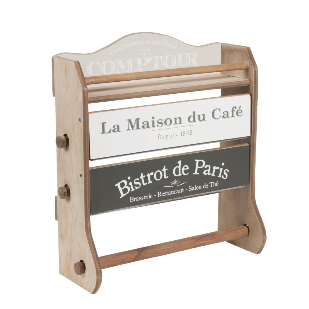 Étagère dérouleur mural H 37 cm (photo) Étagère dérouleur mural H 37 cm