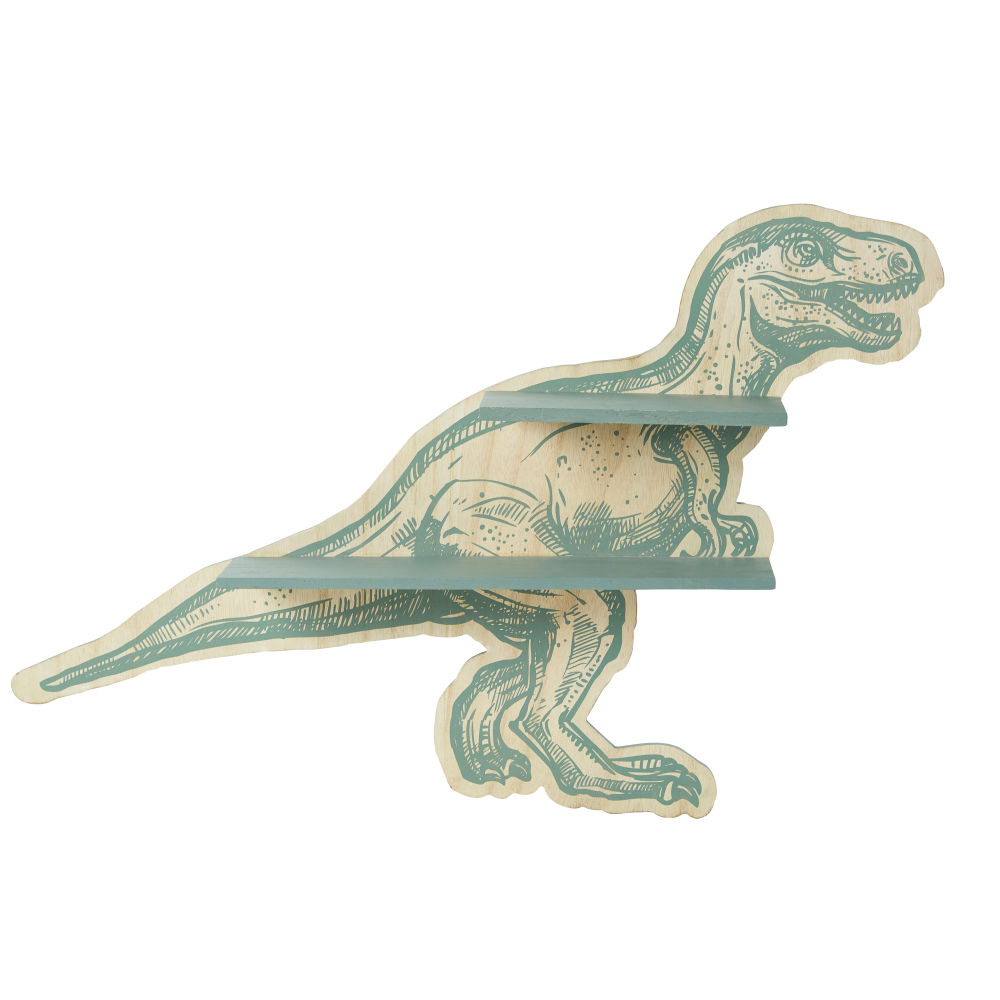 Etagère dinosaure vert (photo) Etagère dinosaure vert