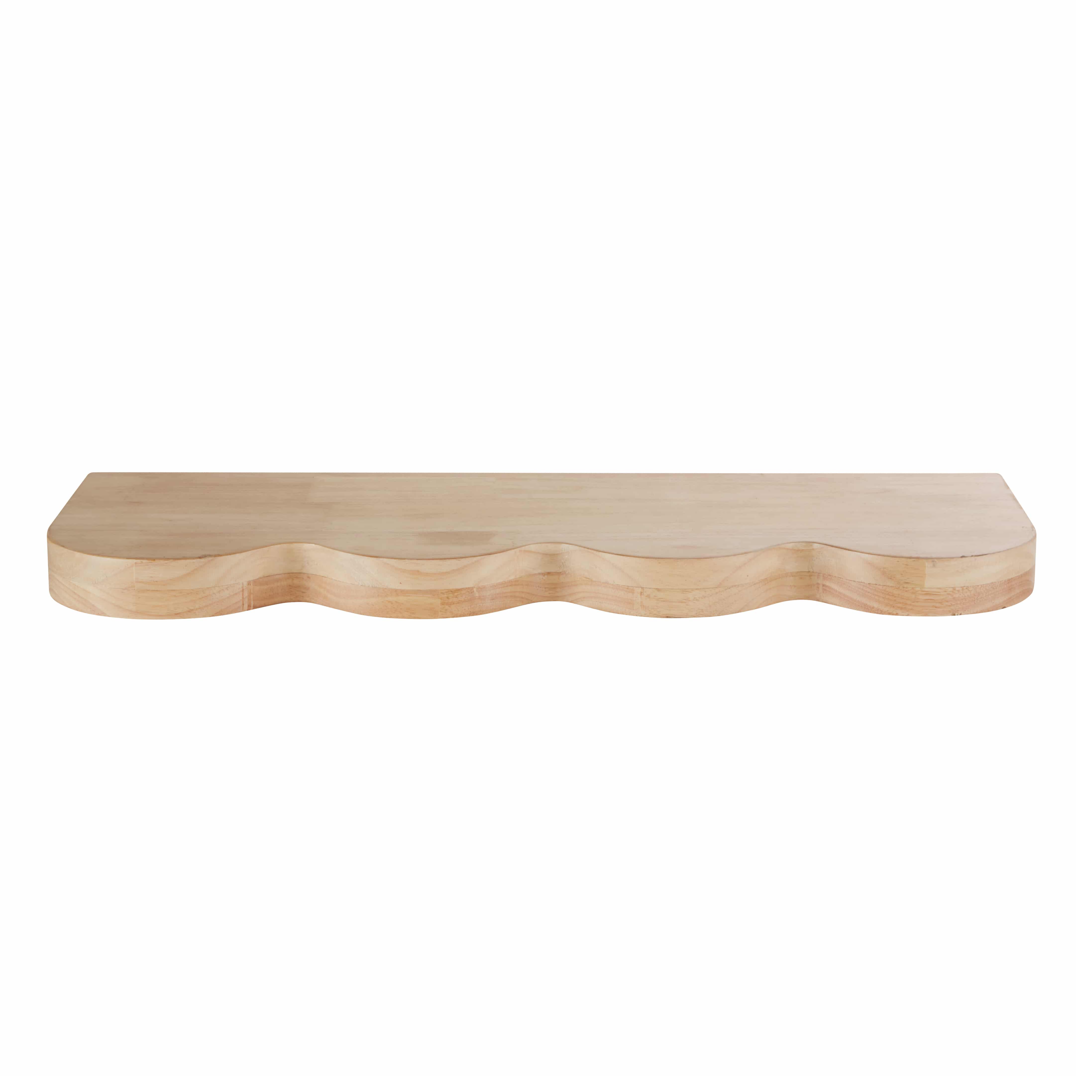 Etagère en bois d’hévéa