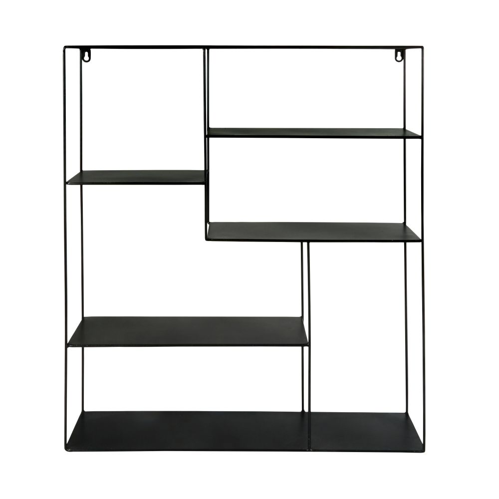 Etagère en métal noir H70 Etagère en métal noir H70