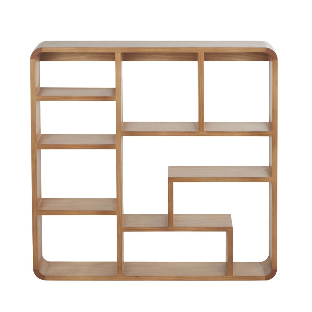Etagère murale carrée marron 77x77 Etagère murale carrée marron 77x77