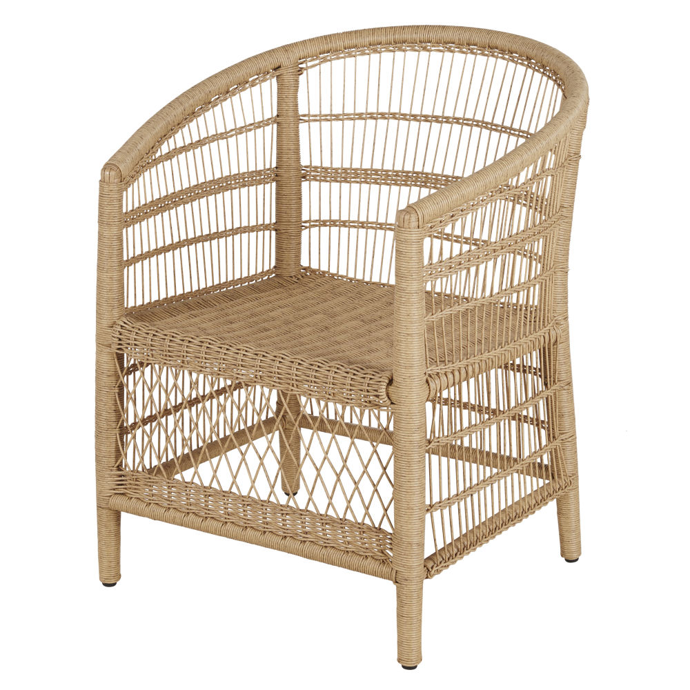 Fauteuil de jardin en résine imitation rotin Fauteuil de jardin en résine imitation rotin
