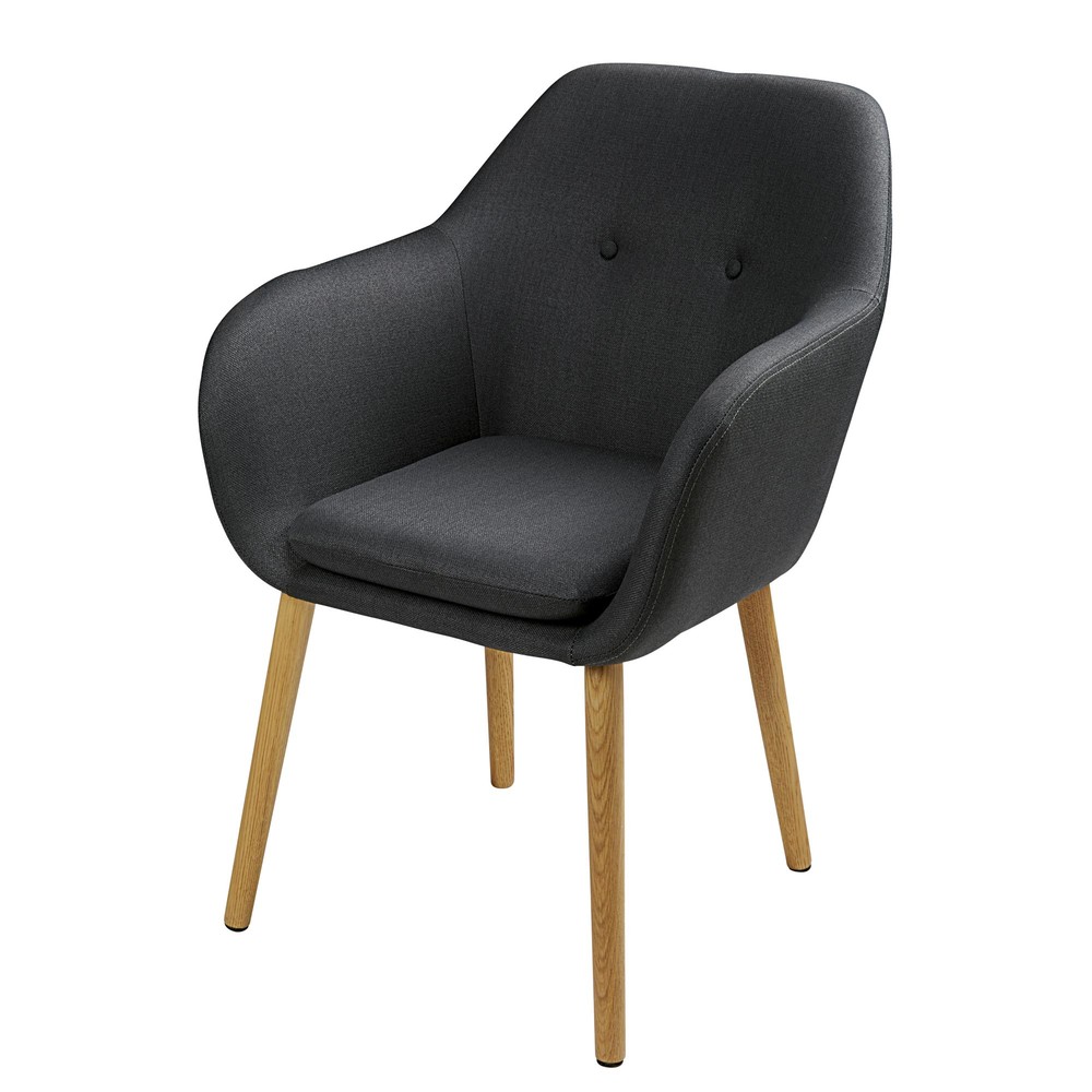 Fauteuil Arnold - Gris anthracite