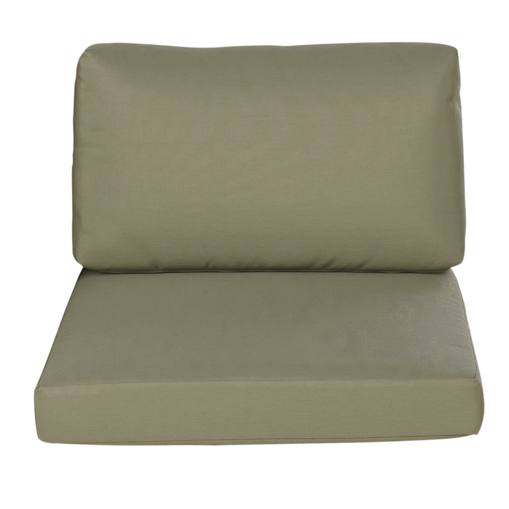 Funda para sofá profesional de tejido reciclado verde caqui Estilo contemporáneo Maisons du monde