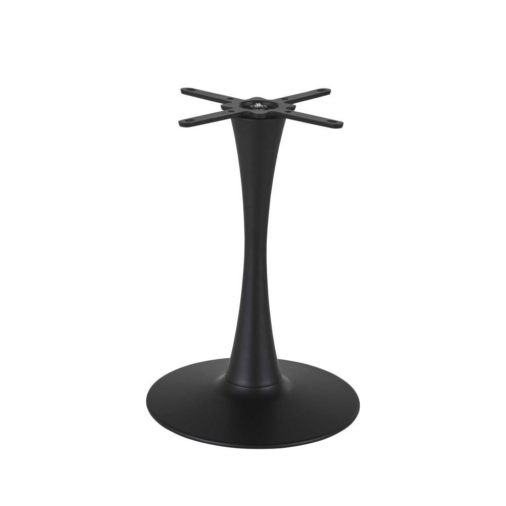 Gamba per tavolo professionale in metallo nero opaco alt. 73 cm - Modello Contemporaneo - Metallo - Maisons du Monde