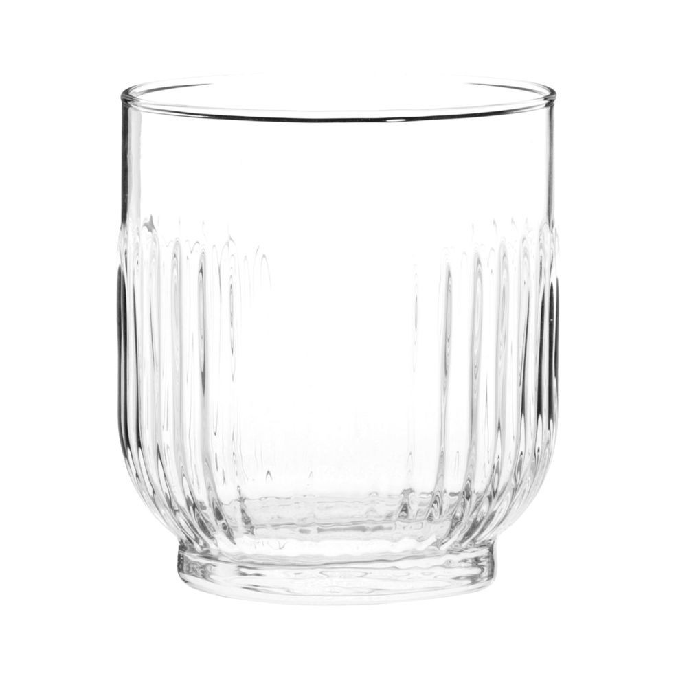 Gobelet en verre strié Gobelet en verre strié