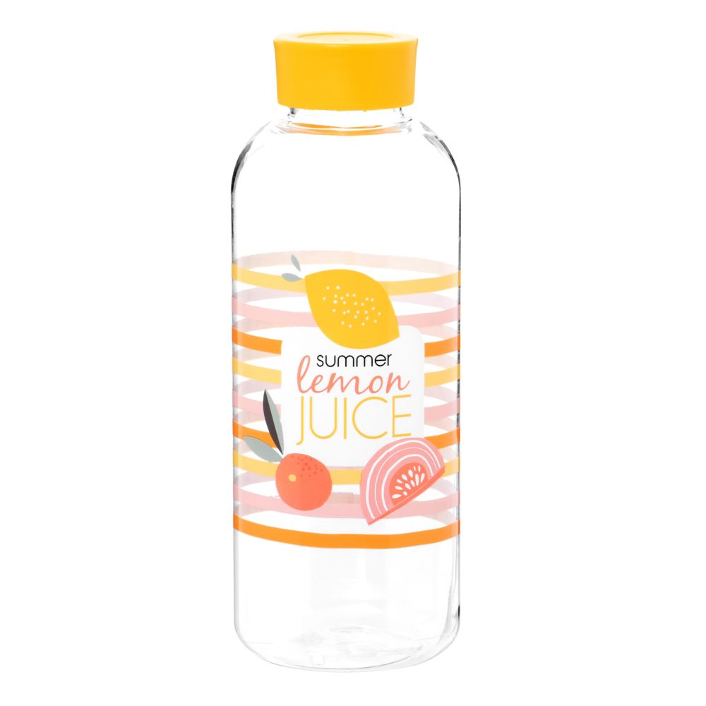 Gourde motifs à rayures et fruits multicolores 0.5L Gourde motifs à rayures et fruits multicolores 0.5L