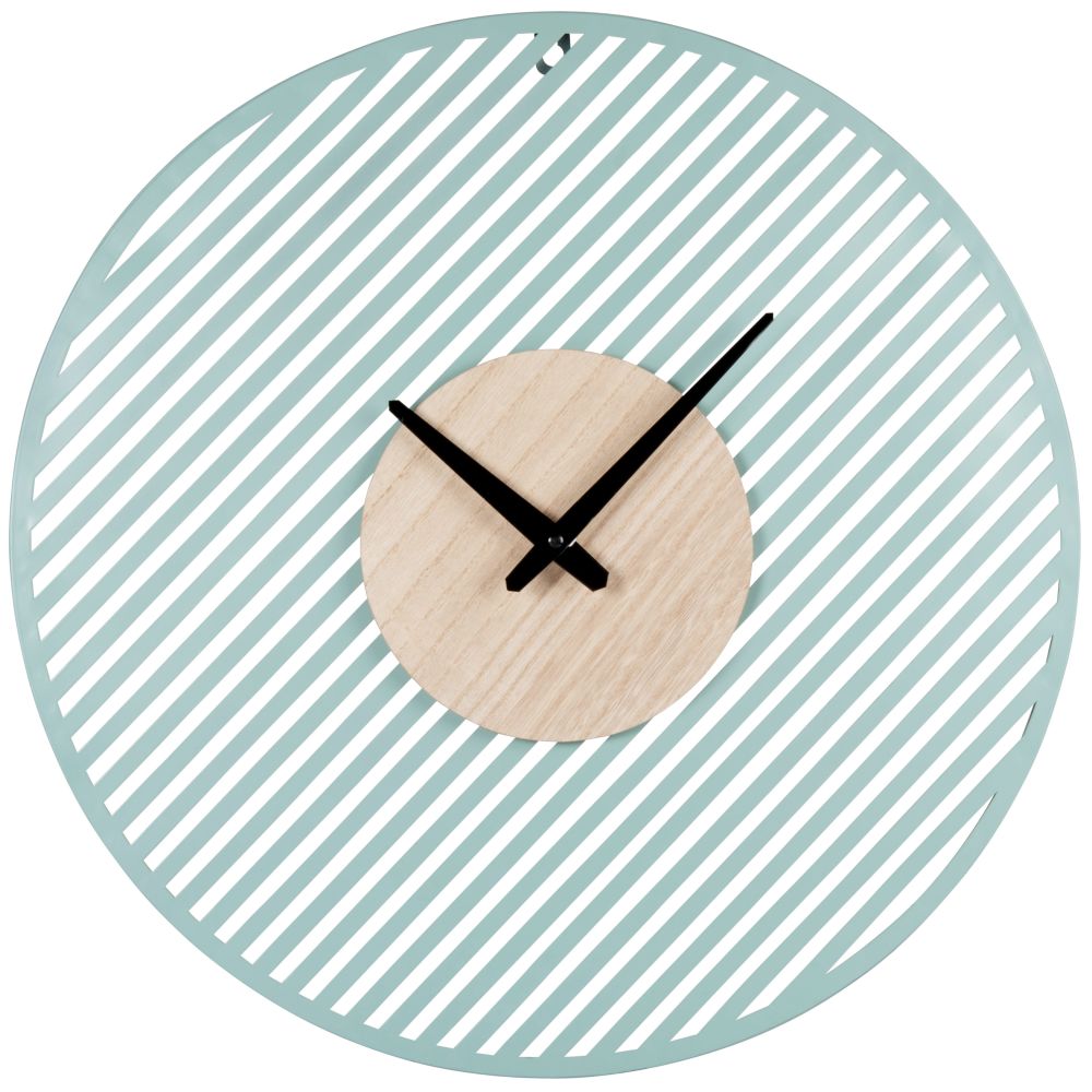 Horloge bleu vert et beige D50 Horloge bleu vert et beige D50