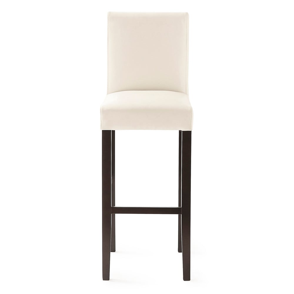 Housse de chaise de bar en coton ivoire, compatible chaise de bar MARGAUX