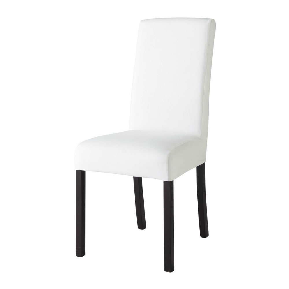 Housse de chaise en coton ivoire, compatible chaise MARGAUX