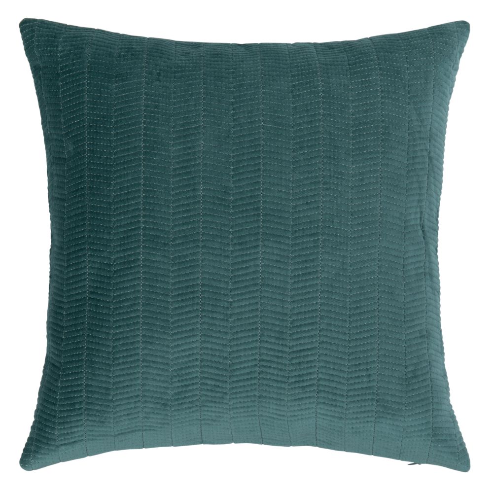 Housse de coussin en velours verte 40x40 Housse de coussin en velours verte 40x40