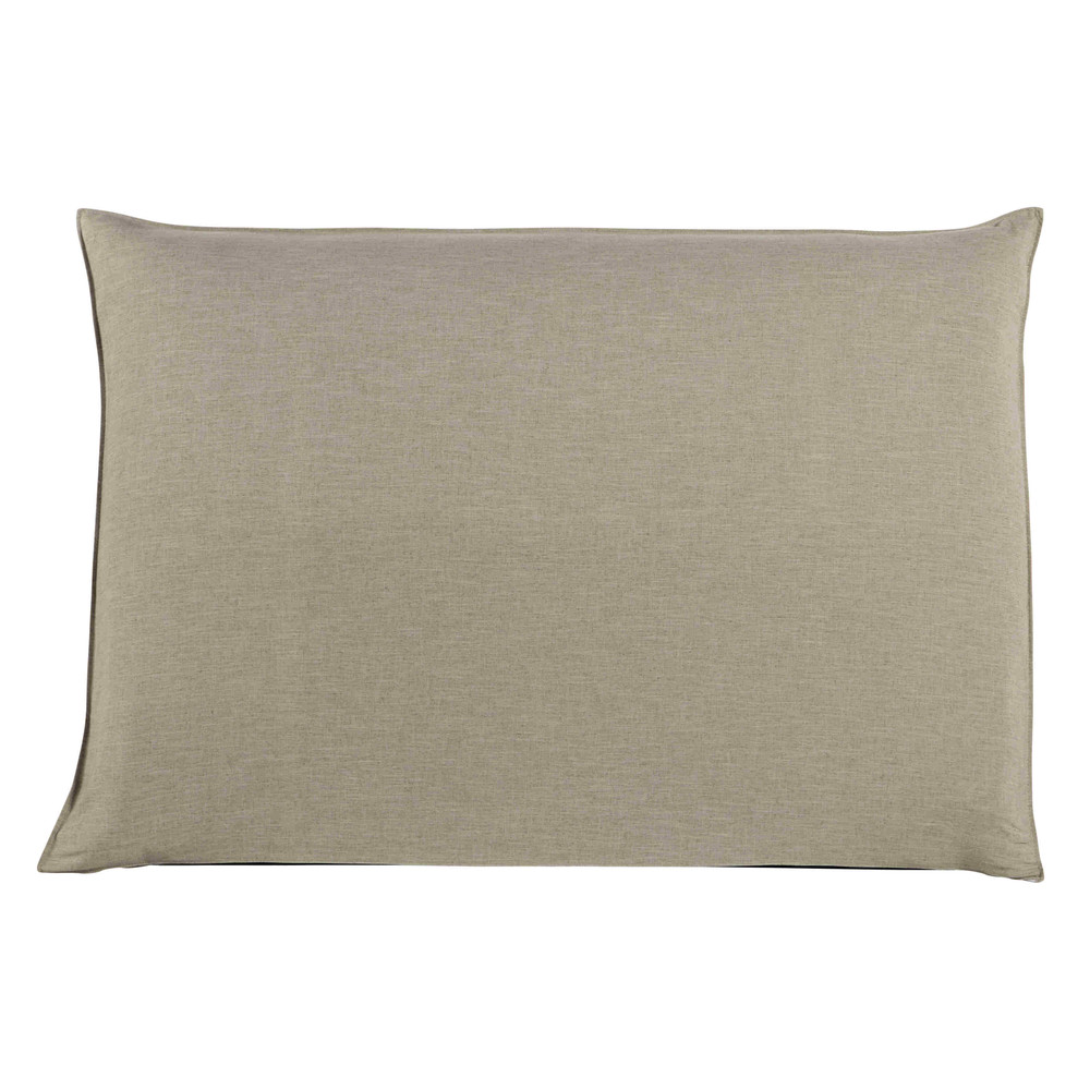 Housse de tÃªte de lit 160 beige