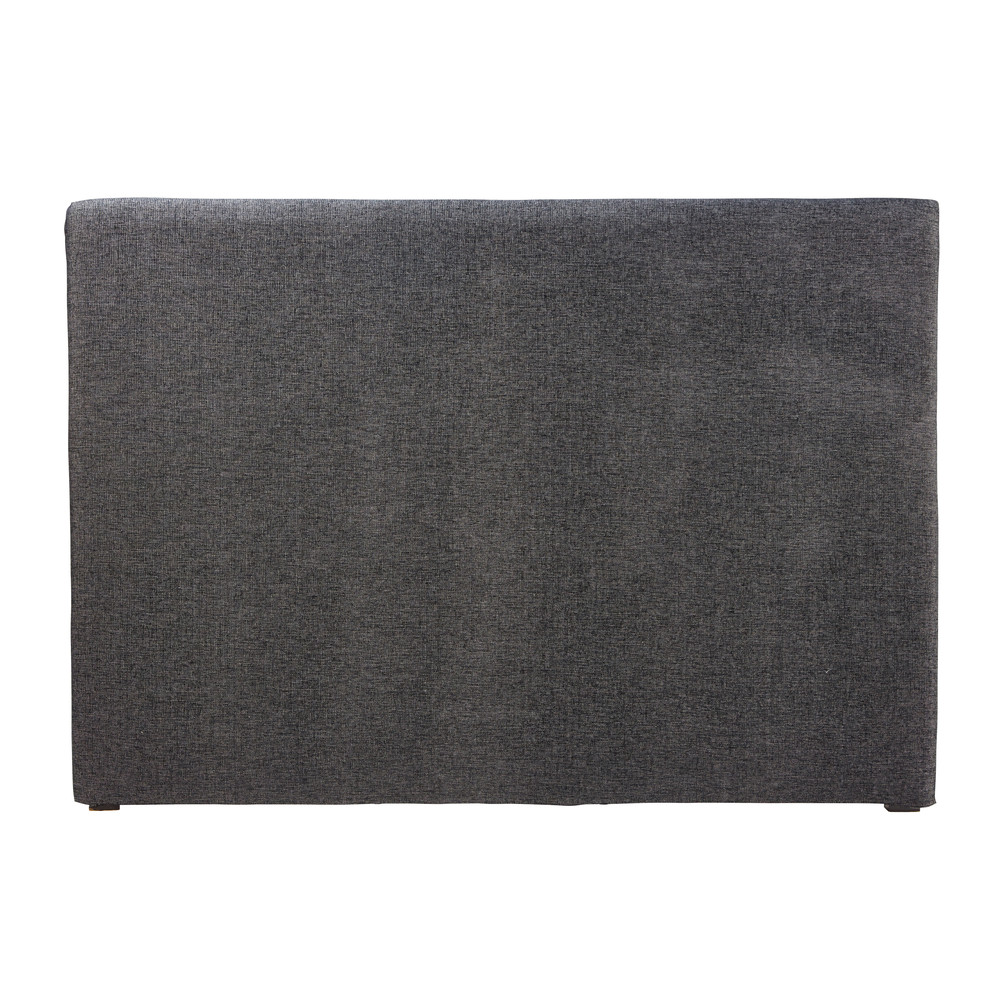Housse de tête de lit 160 gris carbone Housse de tête de lit 160 gris carbone