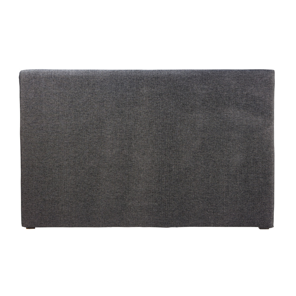 Housse de tête de lit 180 gris carbone Housse de tête de lit 180 gris carbone