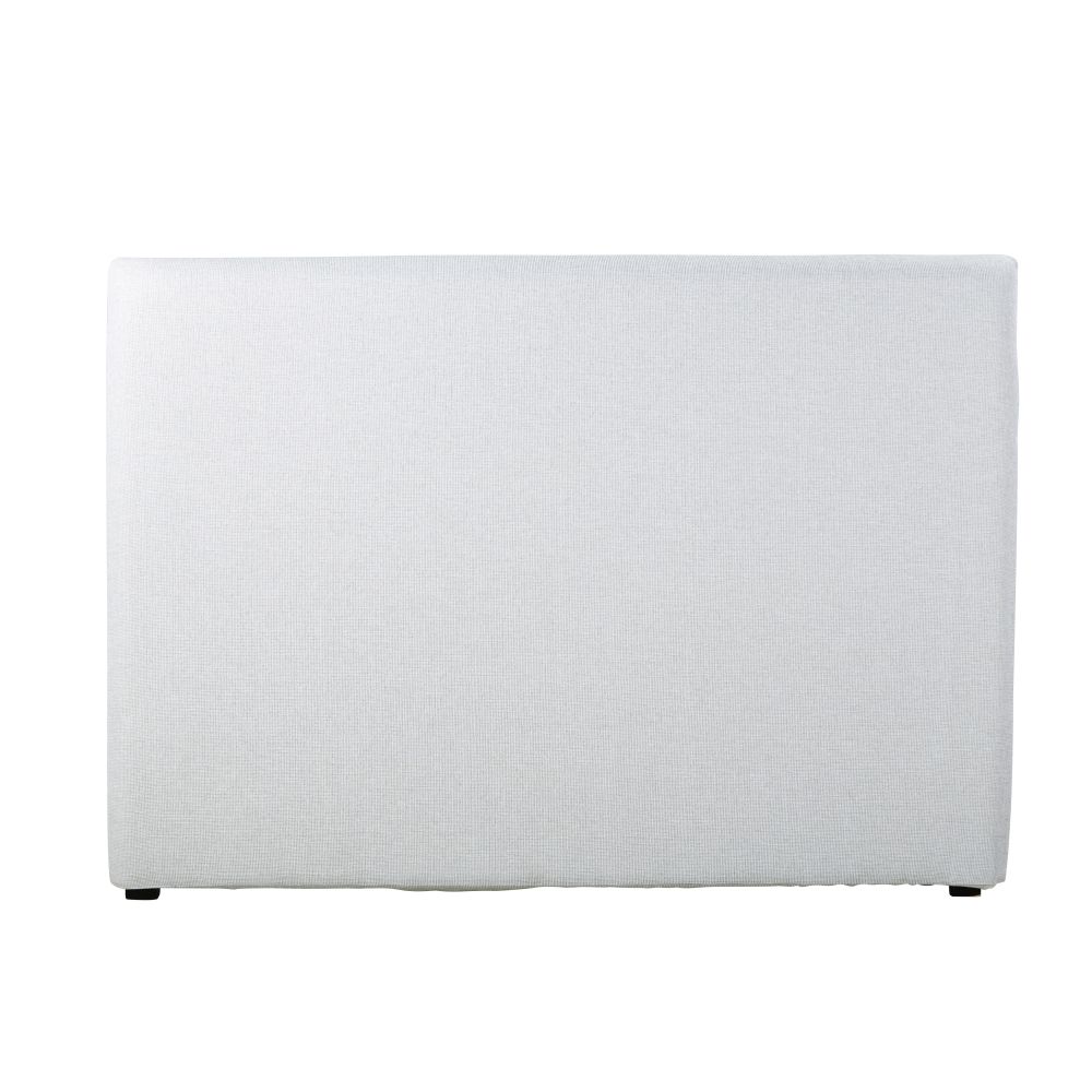 Housse de tête de lit 180 gris perle Housse de tête de lit 180 gris perle