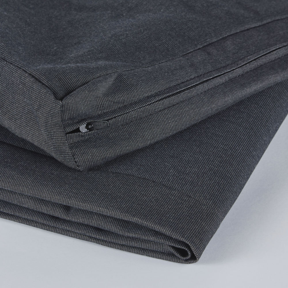 Housses de coussin pour canapé porto rico gris anthracite