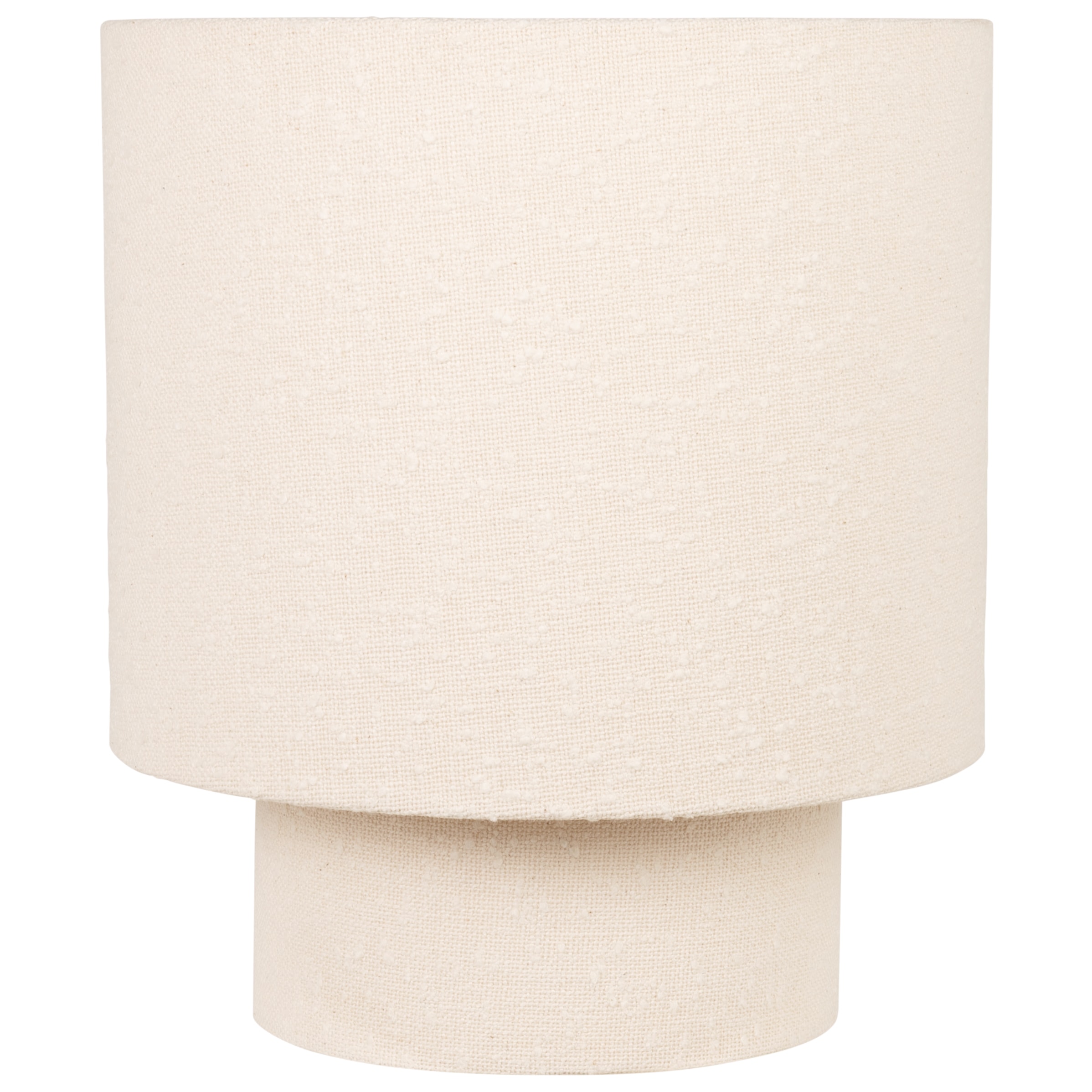 Lampe en coton beige