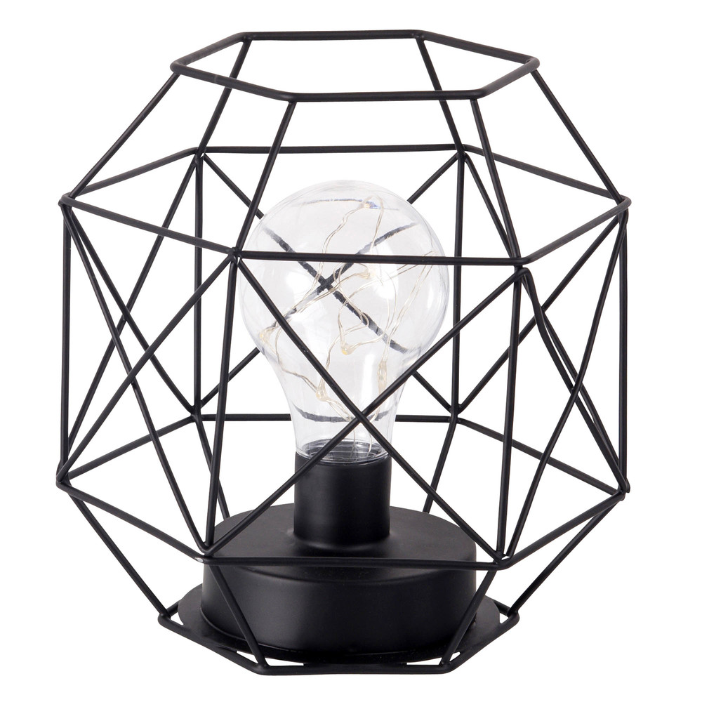 Lampe filaire noire Lampe filaire noire
