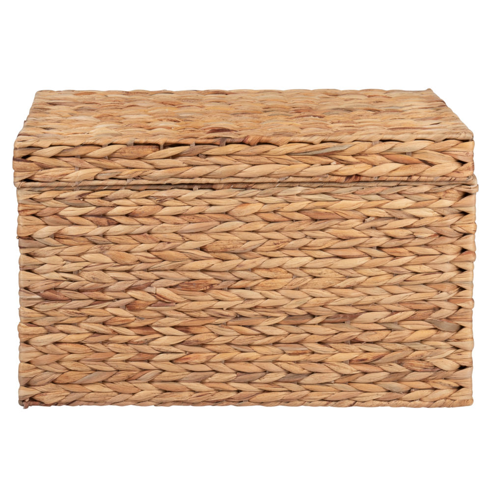 Malle en fibre végétale 55x30x36 (photo) Malle en fibre végétale 55x30x36