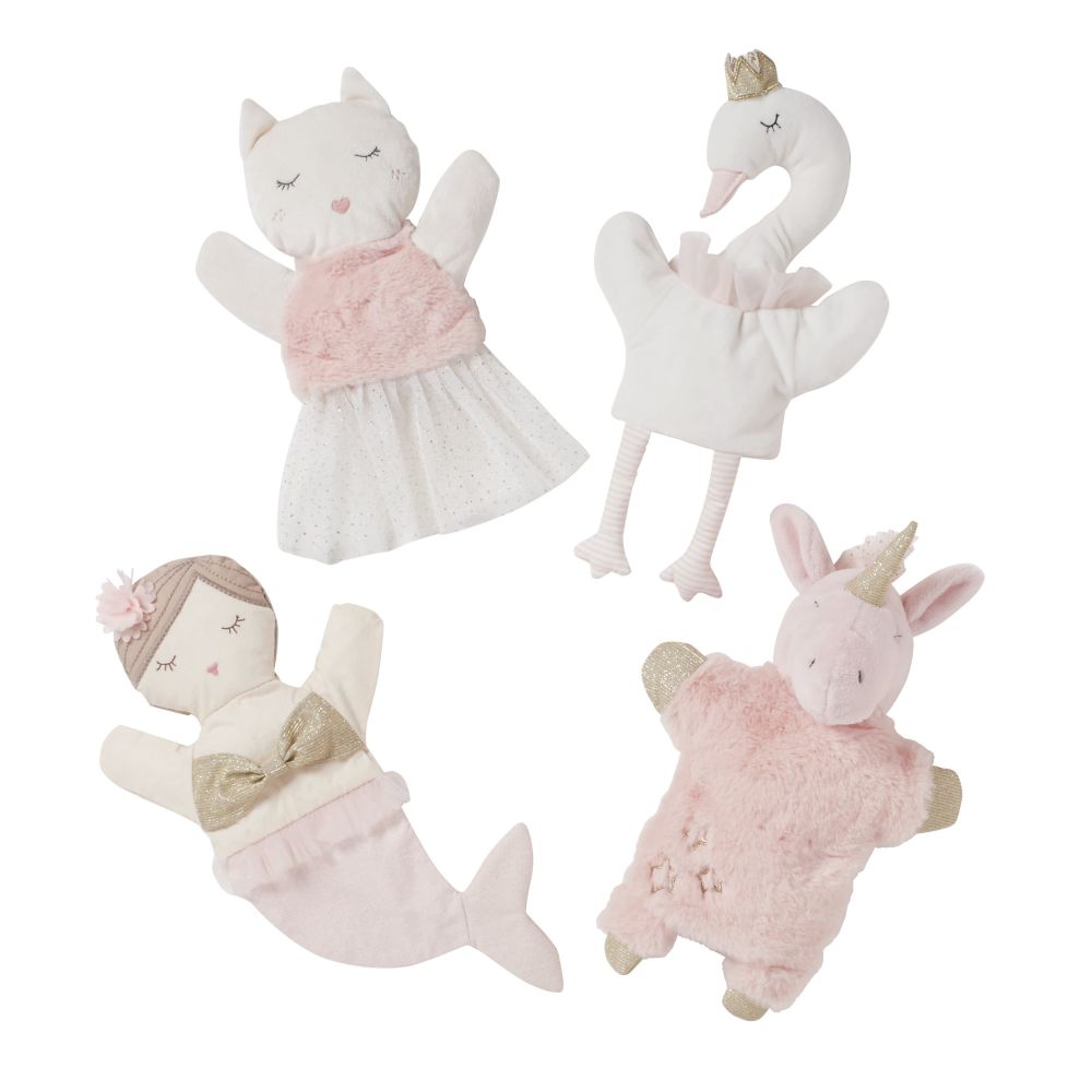 Marionnettes blanche et rose (x4) Marionnettes blanche et rose (x4)