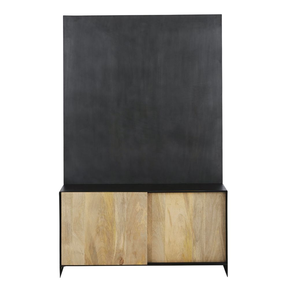 Meuble de rangement professionnel 2 portes bicolore