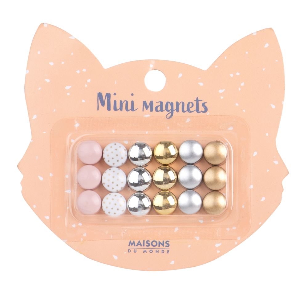 Mini magnets multicolores (x18) (photo) Mini magnets multicolores (x18)