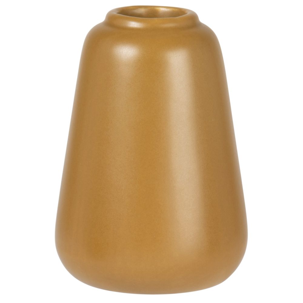 Mini vase en dolomite marron H10 (photo) Mini vase en dolomite marron H10