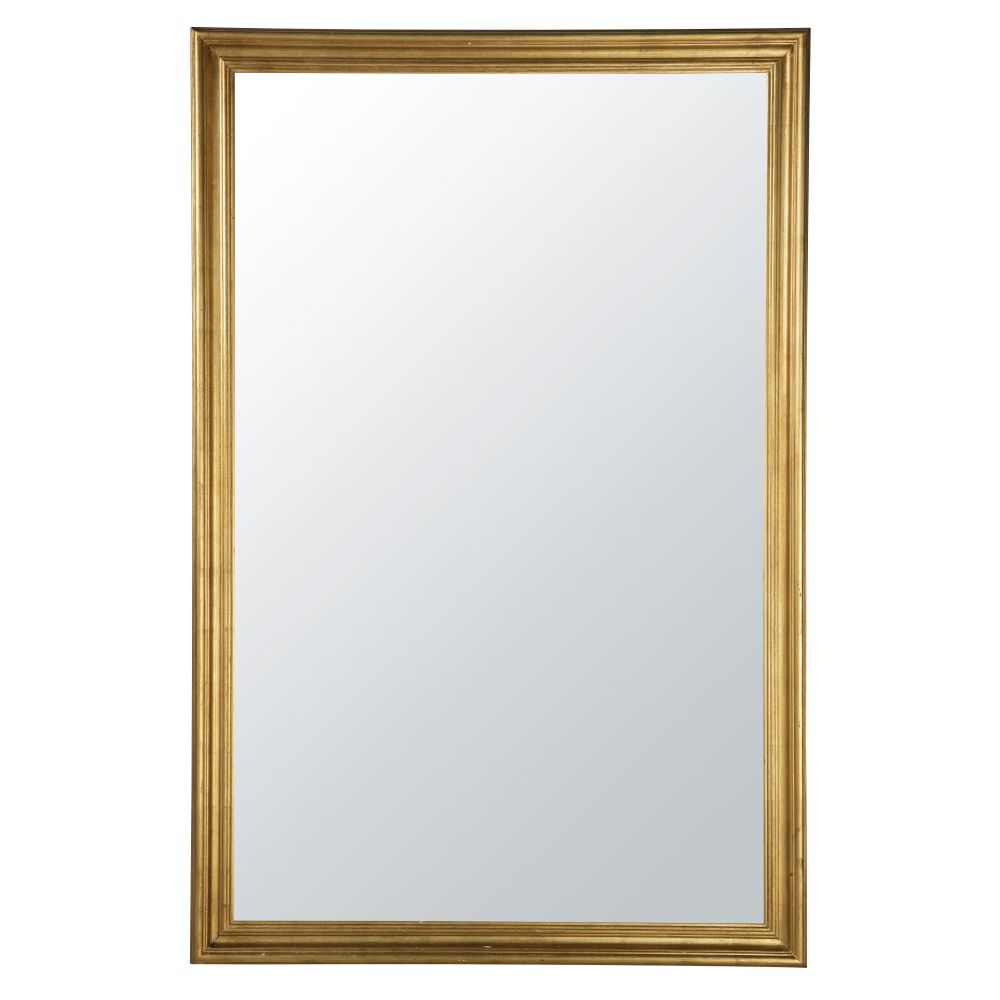 Miroir à moulures dorées 181x121