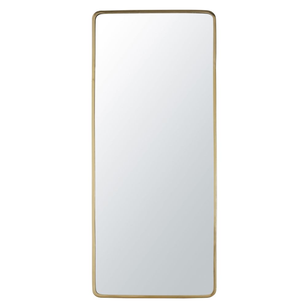 Miroir en métal doré 61x148 Miroir en métal doré 61x148