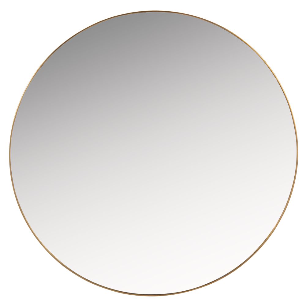 Miroir en métal doré D40