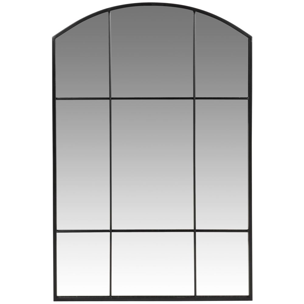 Miroir en métal noir 60x90 Miroir en métal noir 60x90