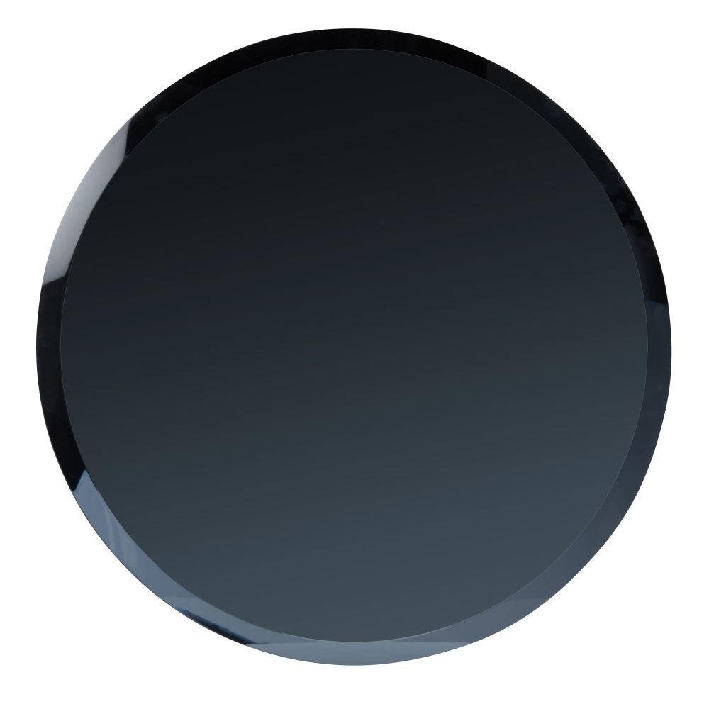Miroir en métal noir D60
