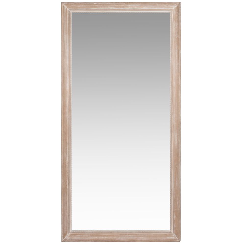 Miroir en paulownia blanchi 90x180