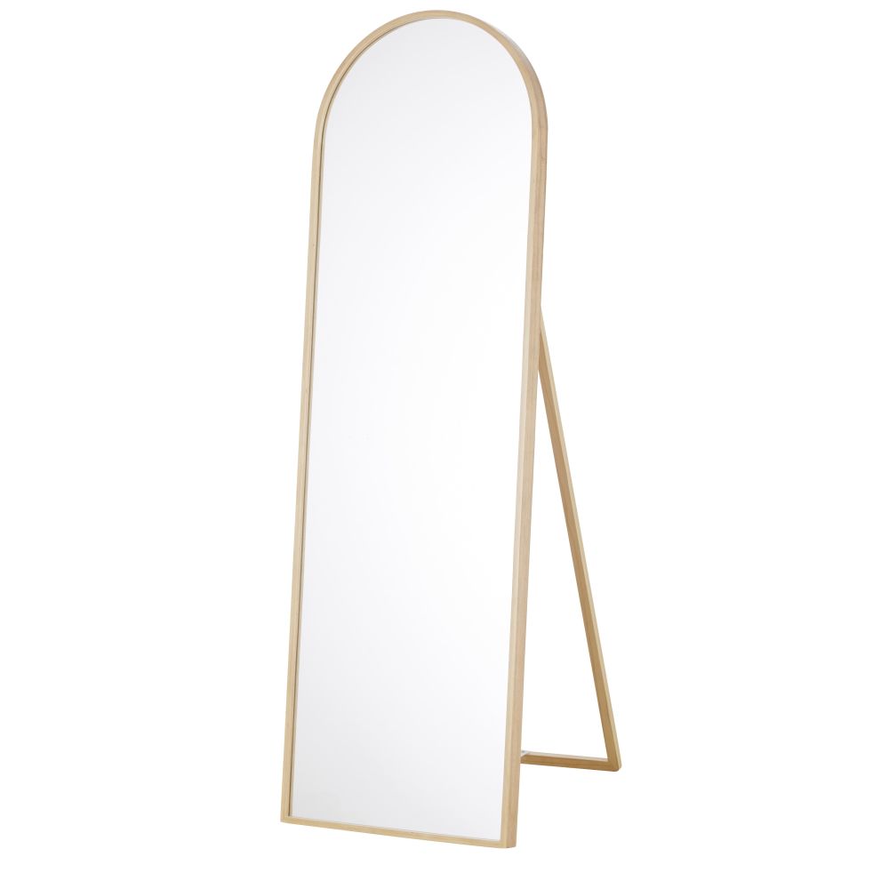 Miroir psyché en métal beige 45x140 (photo) Miroir psyché en métal beige 45x140