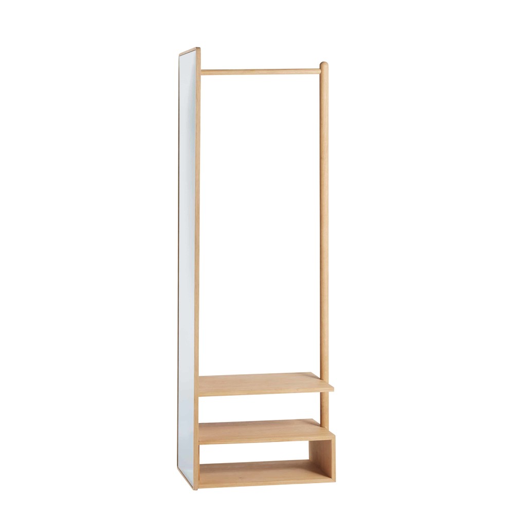 Mobile da ingresso con specchio - Modello Contemporaneo - - Legno - Maisons du Monde