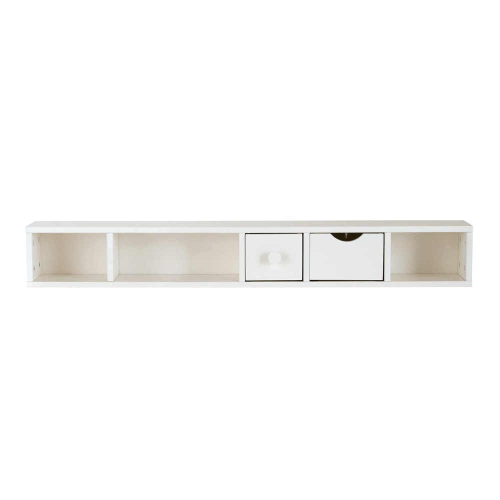 Module de rangement pour bureau 2 tiroirs blanc Module de rangement pour bureau 2 tiroirs blanc