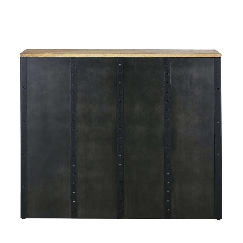 Mostrador profesional de metal y mango macizo EStilo industrial Maisons du Monde