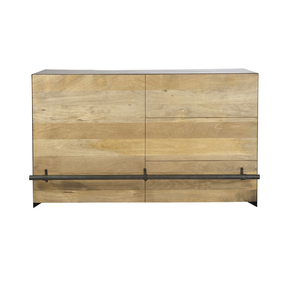 Mueble bar profesional dos tonos Estiloindustrial Beige Maisons du Monde