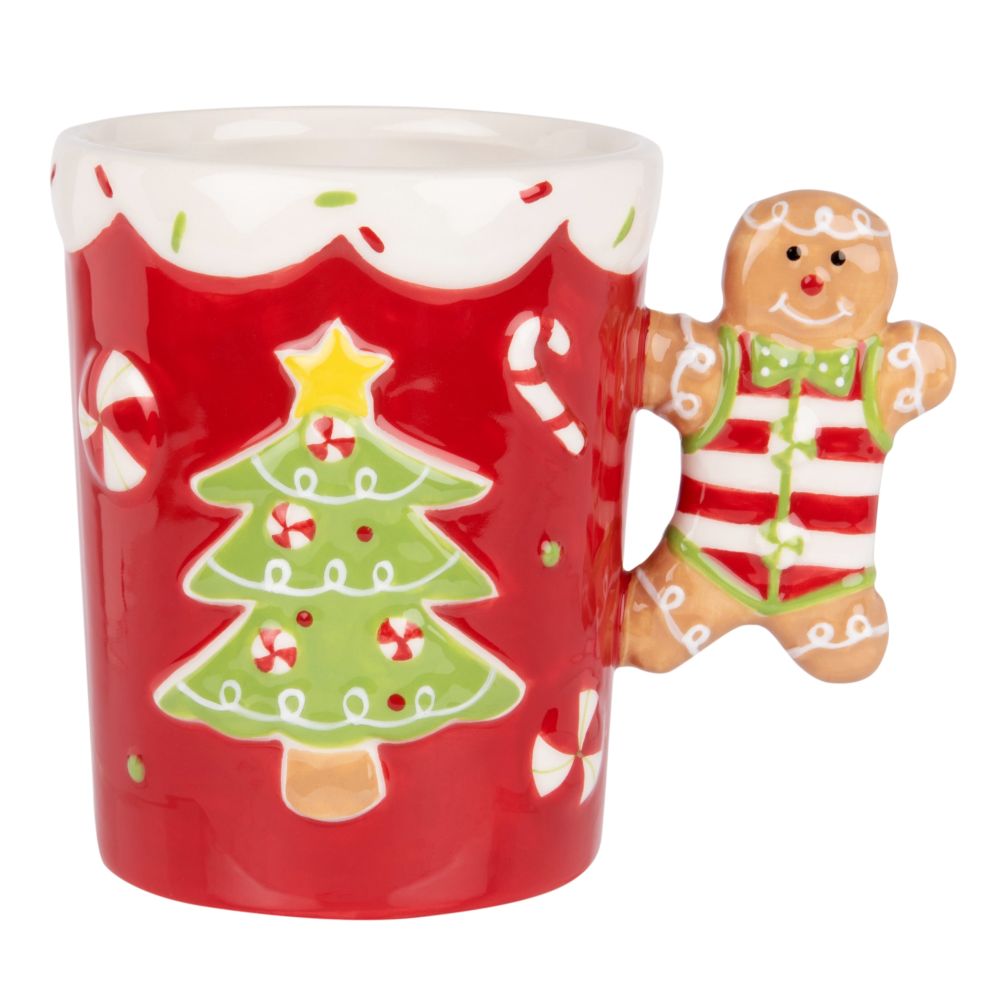 Mug en faïence multicolore Mug en faïence multicolore