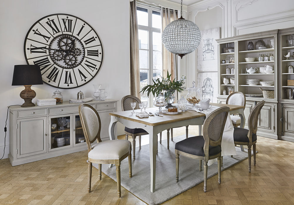 Nappe en coton beige motif feuillage doré 150x250 (photo) Nappe en coton beige motif feuillage doré 150x250