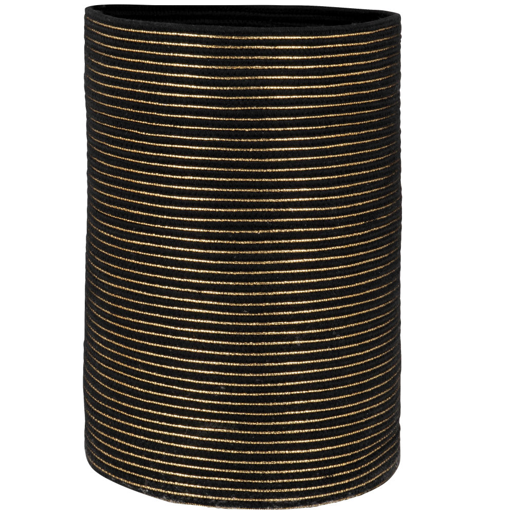 Panier à linge noir et beige Panier à linge noir et beige