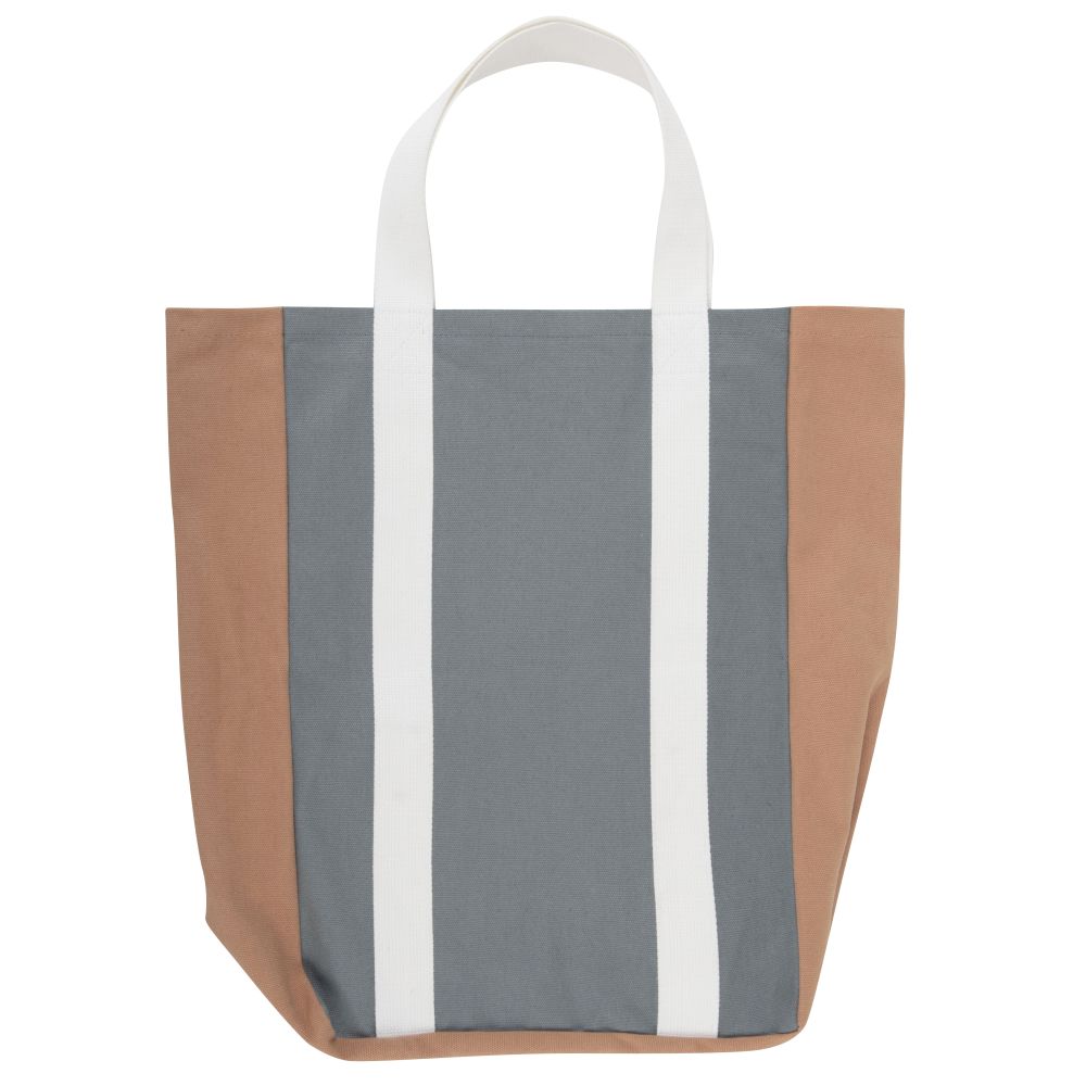 Panier vieux rose, bleu et blanc Panier vieux rose, bleu et blanc