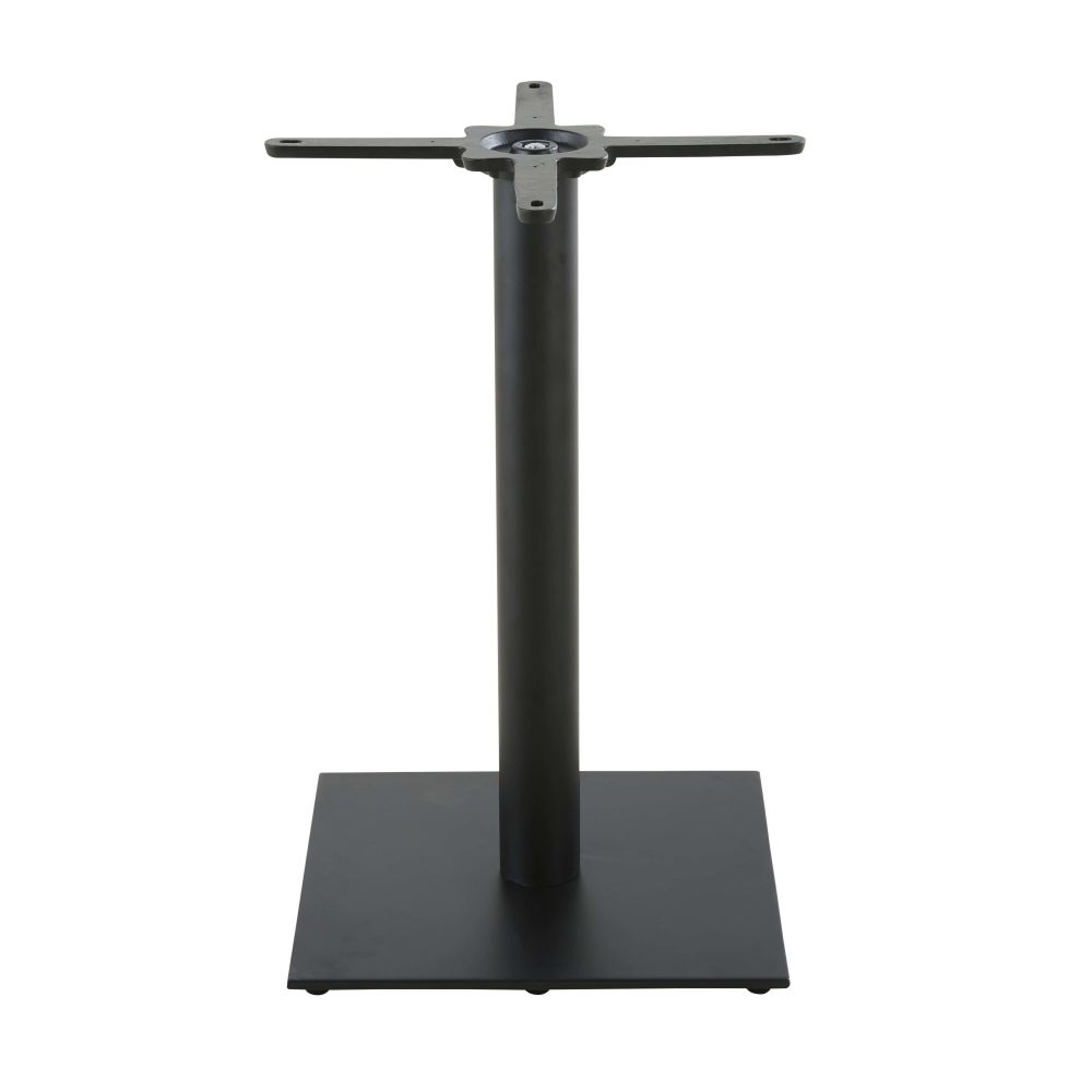 Pata de mesa profesional cuadrada de metal negro A.73 EStilo contemporáneo Maisons du Monde